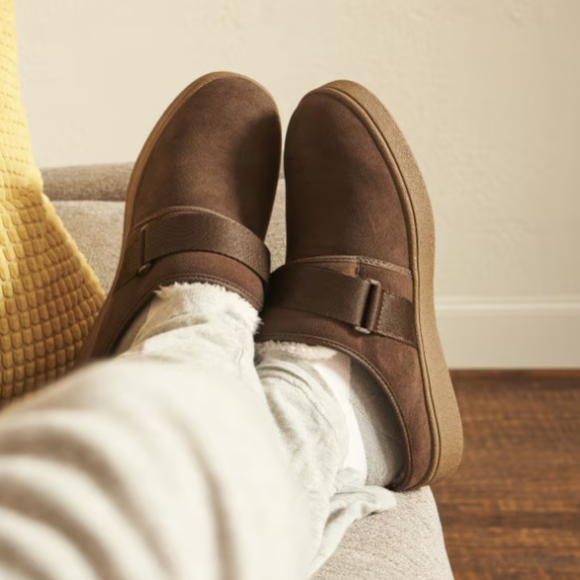 Anodyne No. 92 Men's Slipper Open Back-Espresso