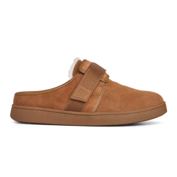 Anodyne No. 92 Men's Slipper Open Back-Camel