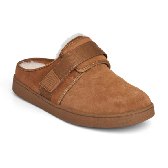 Anodyne No. 92 Men's Slipper Open Back-Camel