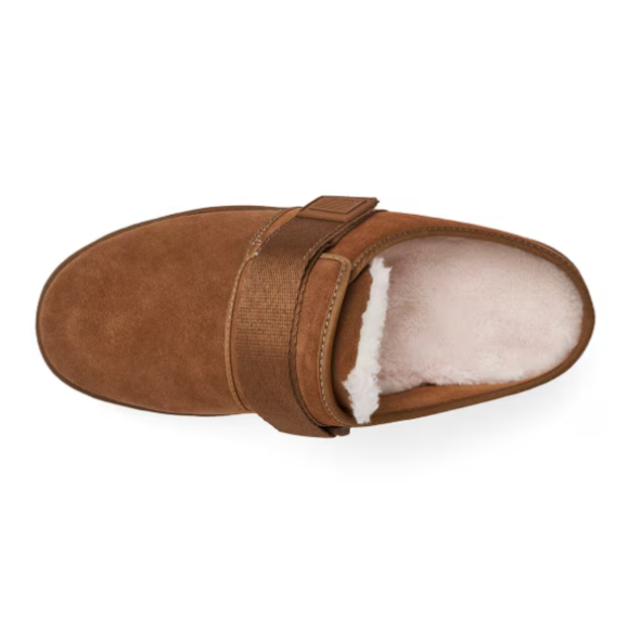 Anodyne No. 92 Men's Slipper Open Back-Camel