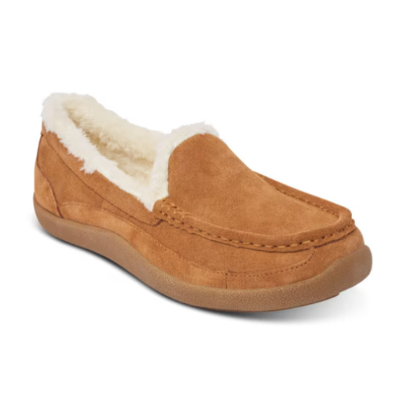 Anodyne No. 39 Women's Slipper Moc Toe-Camel