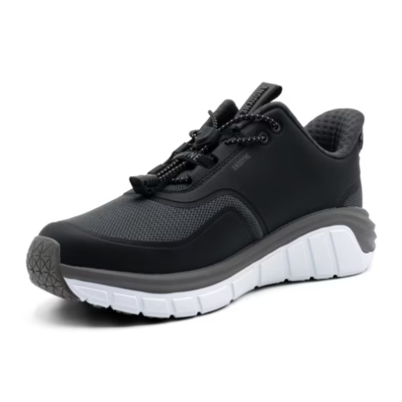 Anodyne No. 23 Women's Sport Runner w/ Heel Assist-Black Grey