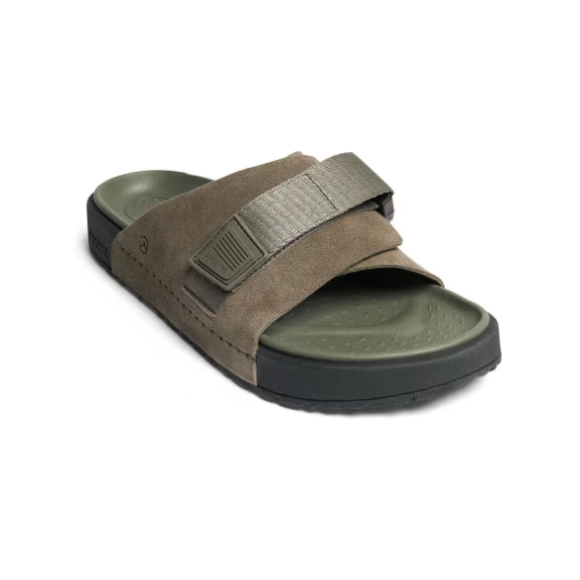 Anodyne No. 68 Men's Slide Sandal-Olive