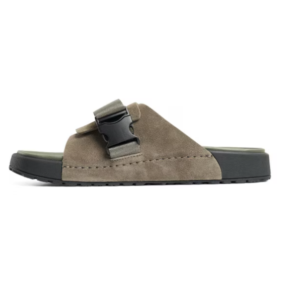 Anodyne No. 68 Men's Slide Sandal-Olive