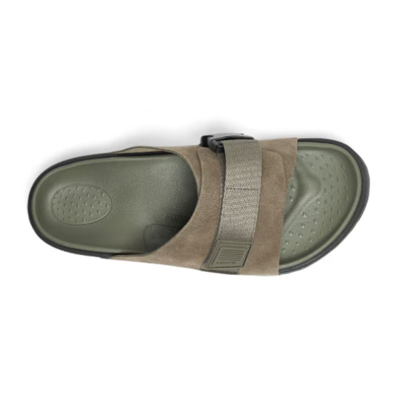 Anodyne No. 68 Men's Slide Sandal-Olive