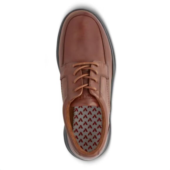 Anodyne No. 12 Men's Casual Oxford-Burnished Brown