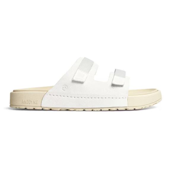 Anodyne No. 73 Women's Two Strap Sandal-White