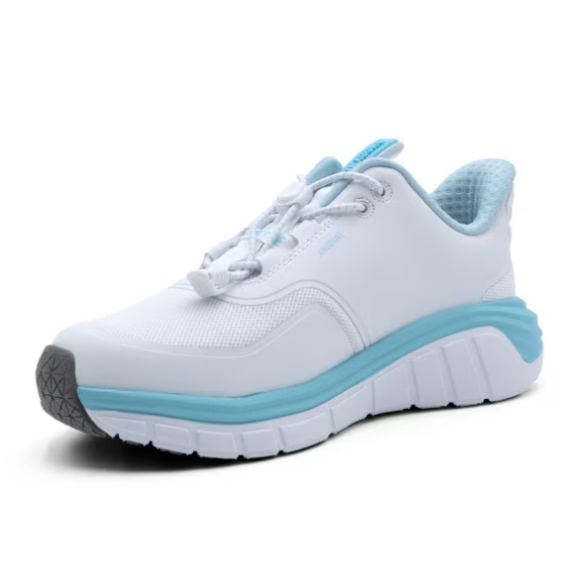 Anodyne No. 23 Women's Sport Runner w/ Heel Assist-White Blue