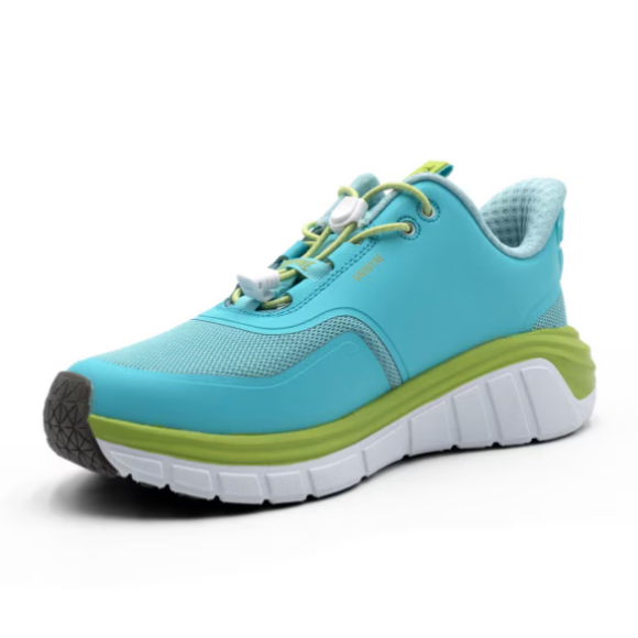 Anodyne No. 23 Women's Sport Runner w/ Heel Assist-Teal Lime