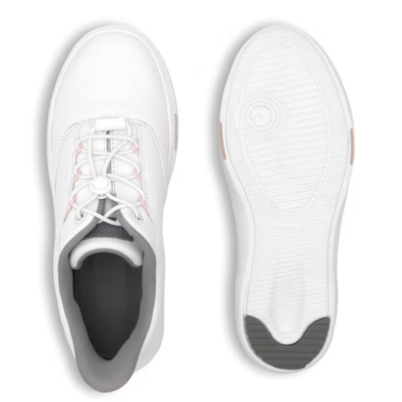 Anodyne No. 93 Women's Casual Sneaker w/ Heel Assist-White