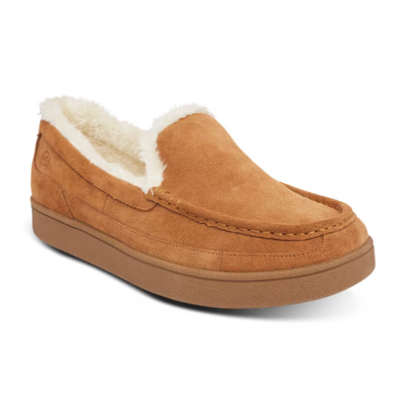 Anodyne No. 34 Men's Slipper Moc Toe-Camel