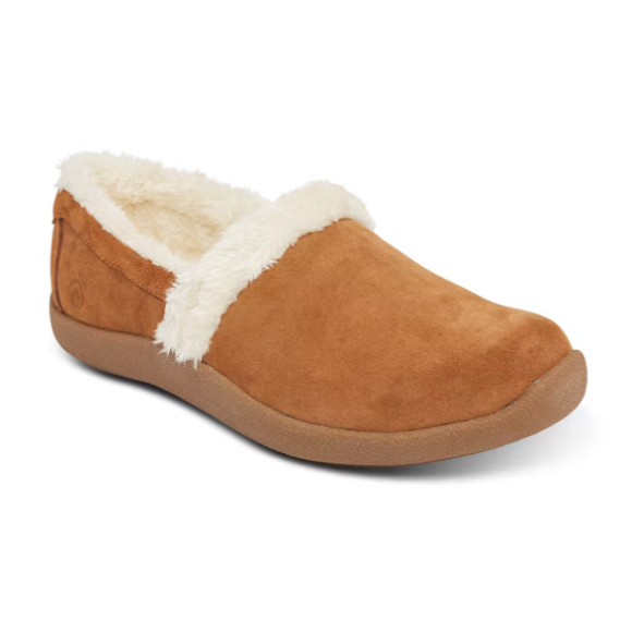Anodyne No. 21 Women's Slipper Smooth Toe-Camel