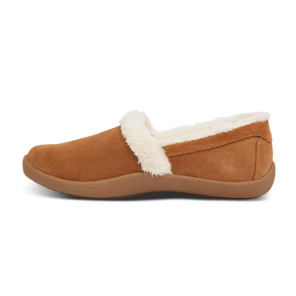 Anodyne No. 21 Women's Slipper Smooth Toe-Camel
