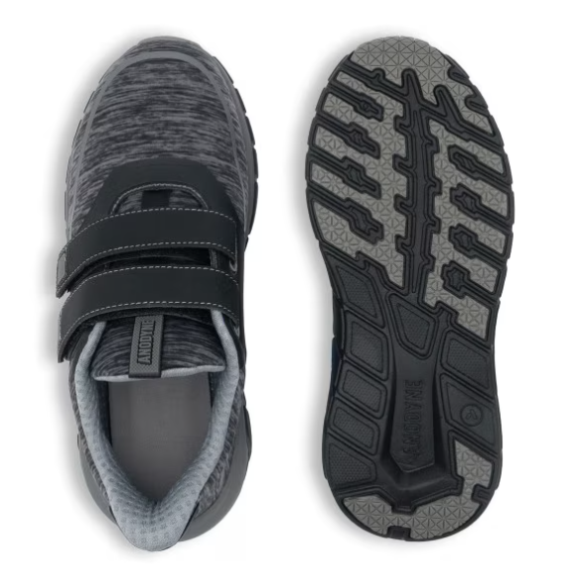 Anodyne No. 77 Women's Sport Double Depth w/ Heel Assist-Black Grey