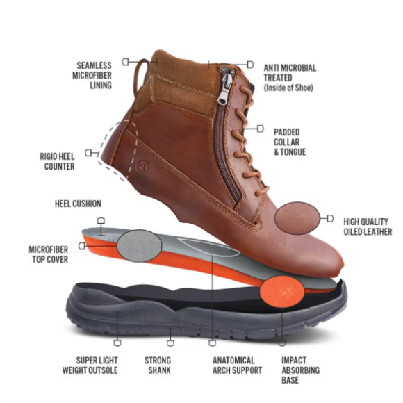 Anodyne No. 90 Men's Trail Worker-Whiskey