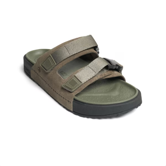 Anodyne No. 70 Men's Two Strap Sandal-Olive