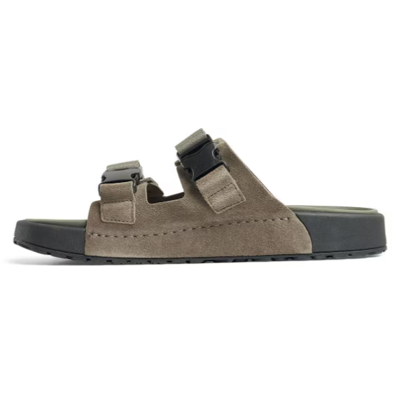 Anodyne No. 70 Men's Two Strap Sandal-Olive