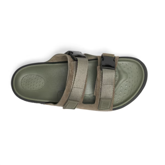 Anodyne No. 70 Men's Two Strap Sandal-Olive