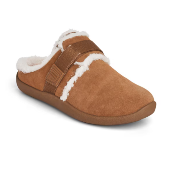 Anodyne No. 99 Women's Slipper Open Back-Camel
