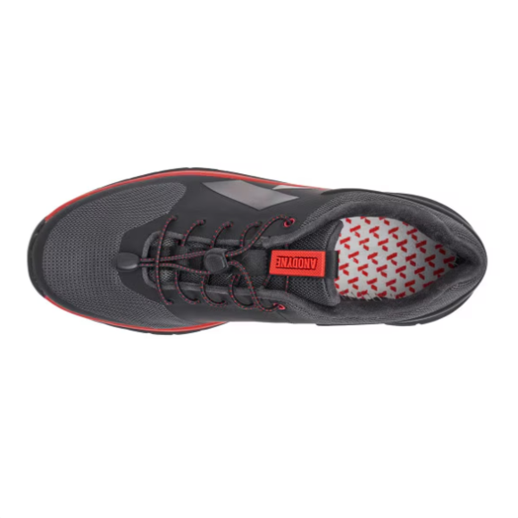 Anodyne No. 22 Men's Sport Runner-Black Red